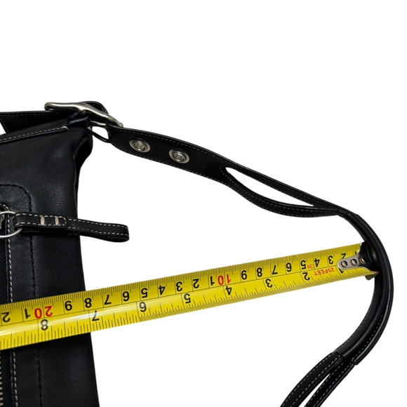 Coach vintage y2k 1417 black leather legacy hobo shoulder bag - Picture 2 of 13